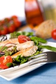 hypoglycemia diet, picture of chicken salad